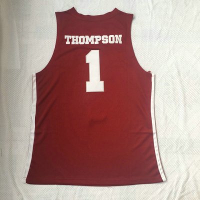 NBA 1 Thompson Washington State Maillot Rouge